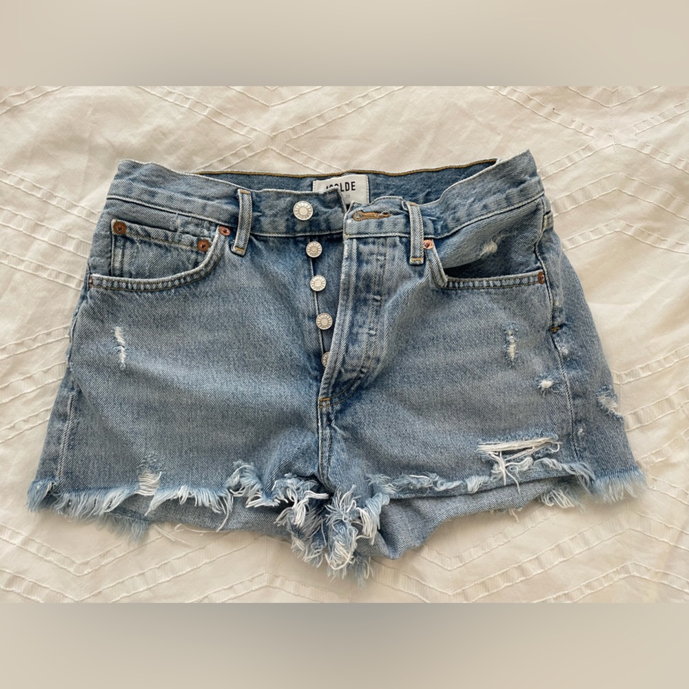 Agolde Parker Vintage Cutoff Short - Swapmeet - 24